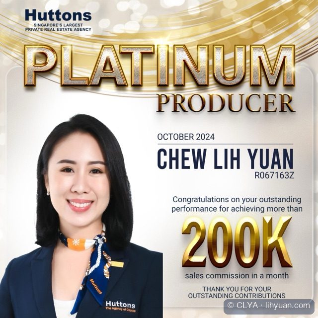 Huttons award: Platinum Producer, October 2024, Chew Lih Yuan