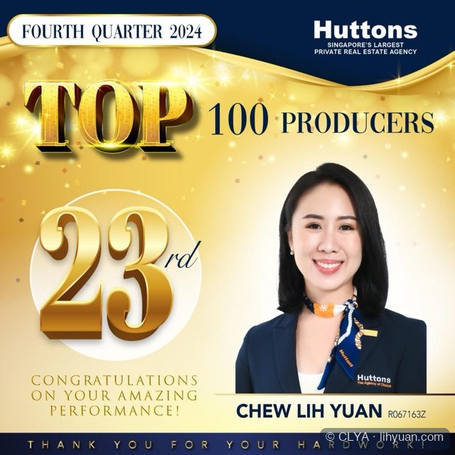 Huttons award: Top 100 Producers, 23rd, Q4 2024, Chew Lih Yuan