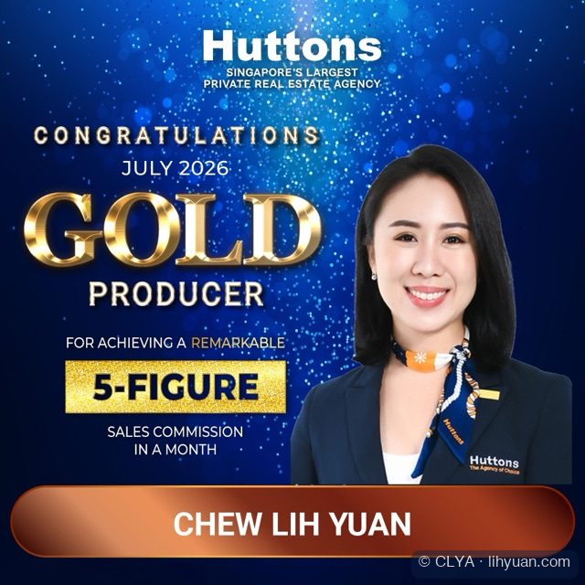 Huttons award: Gold Producer, July 2026, Chew Lih Yuan