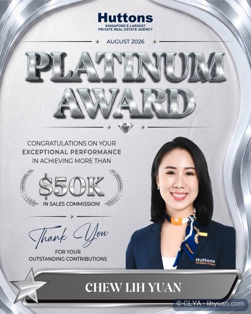 Huttons award: Platinum Award, August 2026, Chew Lih Yuan